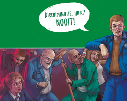 Discriminatie hier Discriminatie hier
