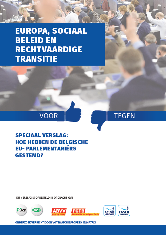 Brochure Europa, sociaal beleid en rechtvaardige transitie (2024)