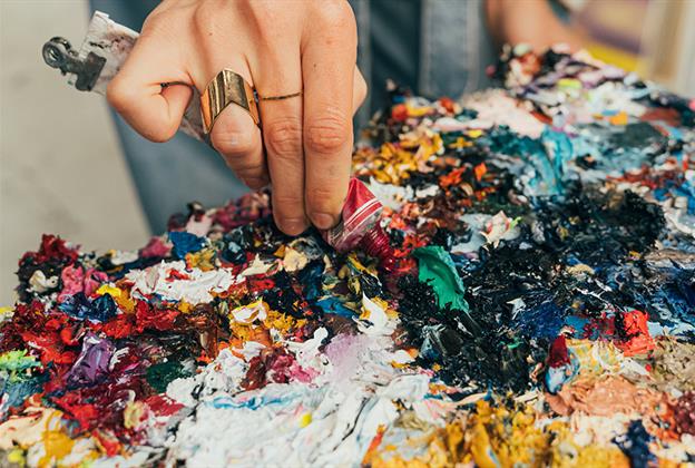 Ik ben een kunstenaar of artiest